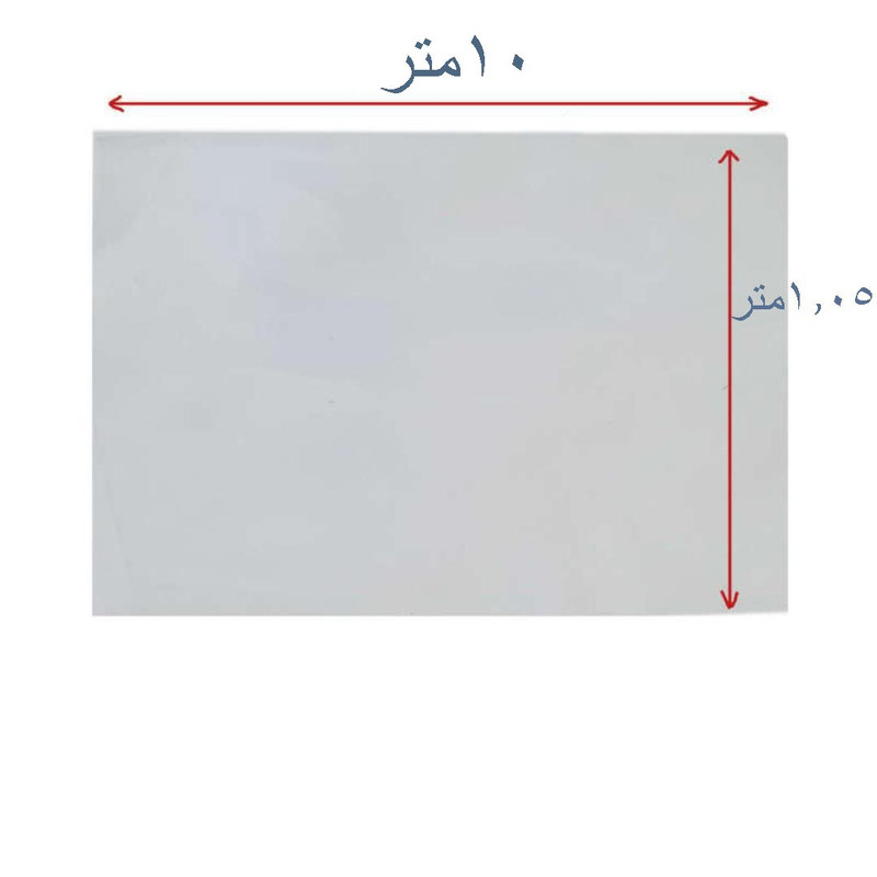 پلاستیک بسته بندی مدل ضخیم NZ105cm طول 10 متر