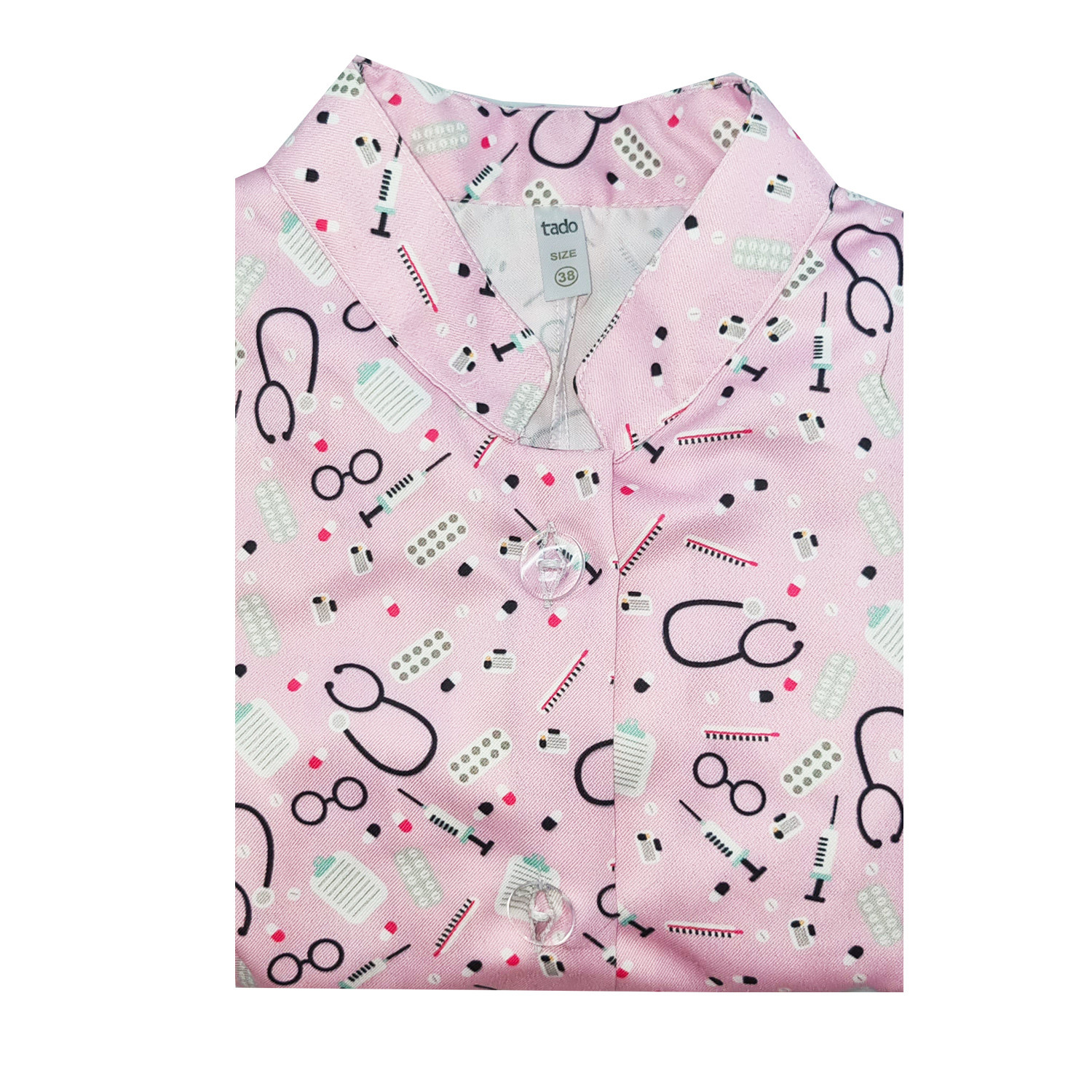 روپوش پزشکی زنانه تادو مدل RO1918