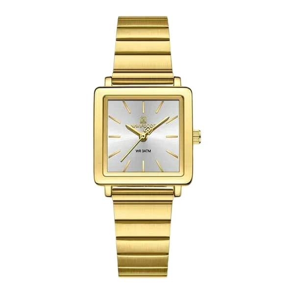 ساعت مچی عقربه‌ای کوارتز زنانه نیوی فورس مدل NF5047GG