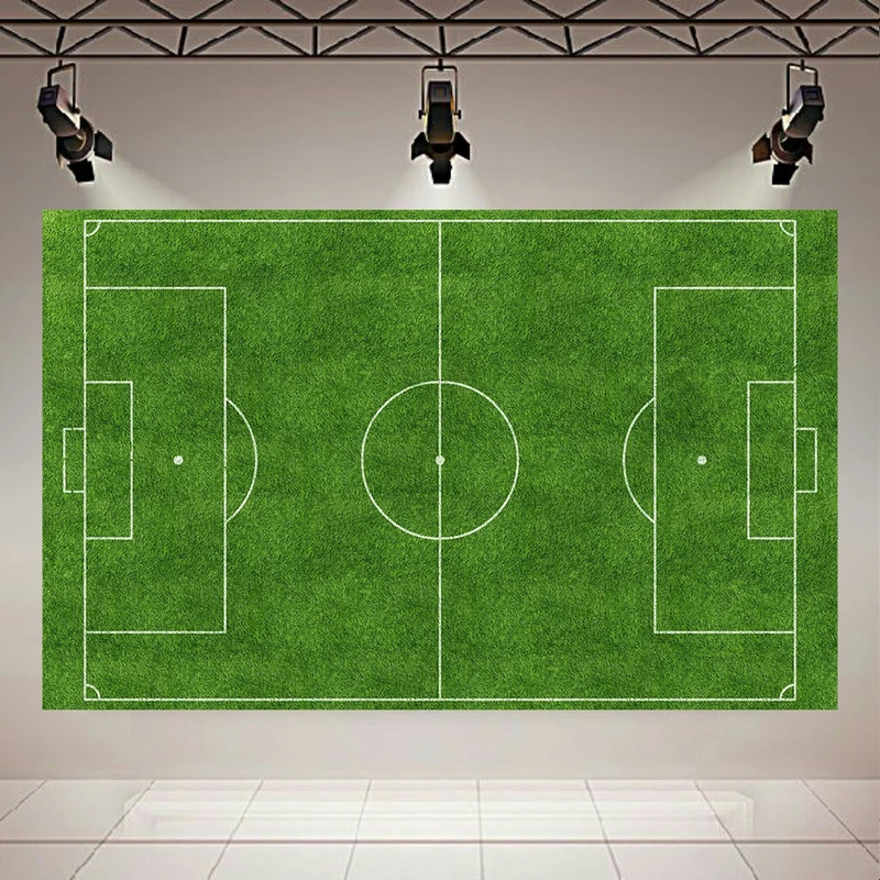 تابلو بوم طرح زمین چمن فوتبال کد AR31218