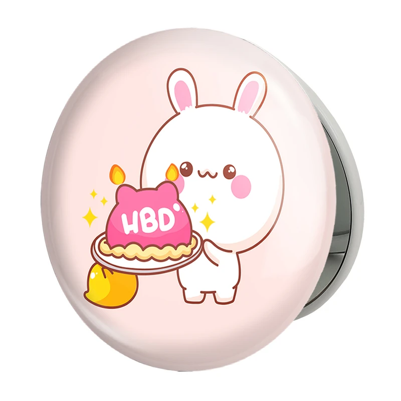 آینه جیبی خندالو طرح خرگوش بامزه مدل تاشو کد 29200