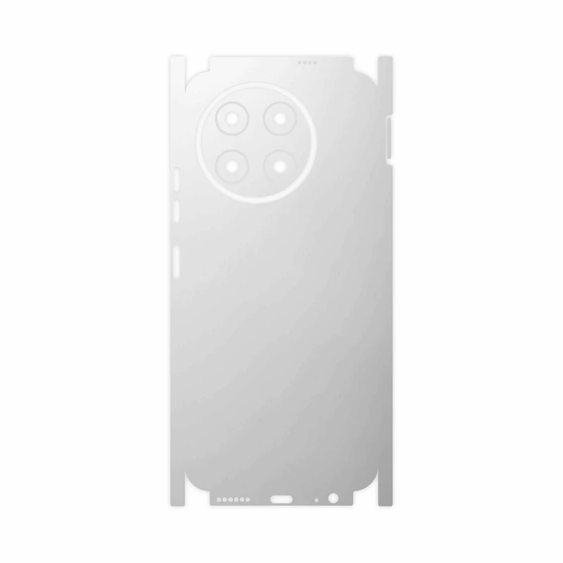 برچسب پوششی ماهوت مدل Matte-White-FullSkin مناسب برای گوشی موبایل تکنو Spark 30 Pro