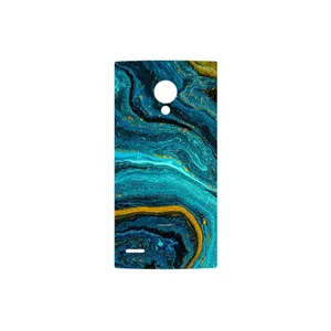 MAHOOT Turquoise marblewith golden streaks Cover Sticker for LG FX0 Firefox