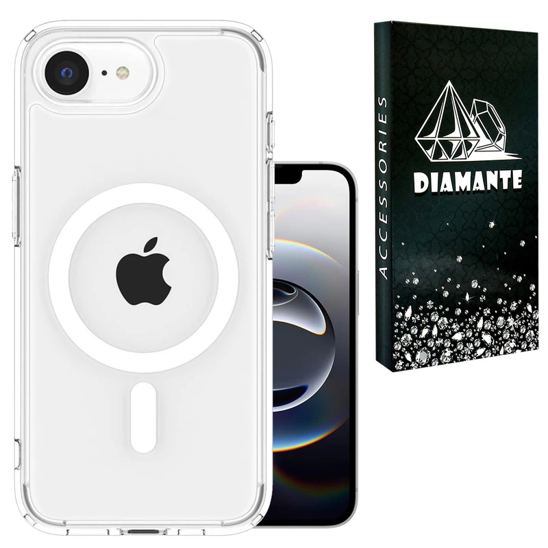 کاور دیامانته مدل Mac_safe Bk مناسب برای گوشی موبایل اپل iPhone 16e