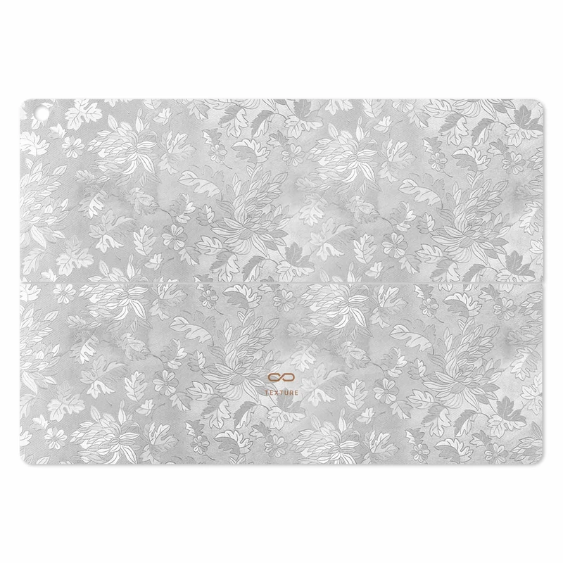 برچسب پوششی ماهوت مدل Silver-Wildflower مناسب برای تبلت ایسوس Transformer 3 Pro 2016