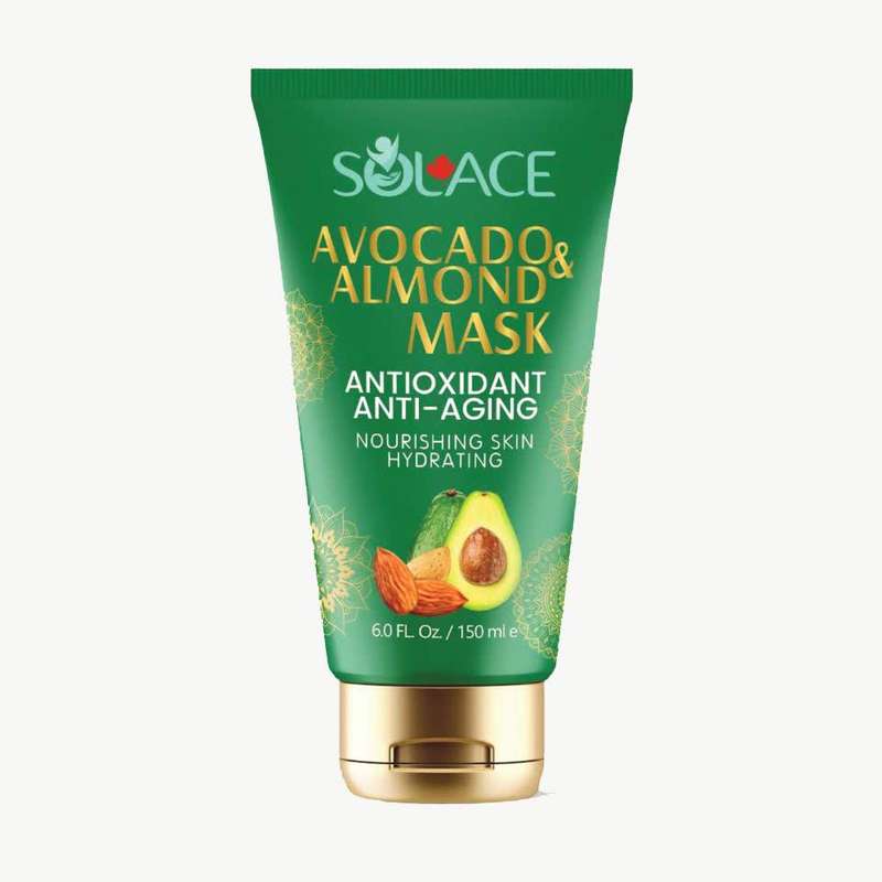 ماسک صورت سولس مدل روغن بادام و آووکادو حجم 150 میلی لیتر ماسک صورت سولس مدل روغن بادام و آووکادو حجم 150 میلی لیتر