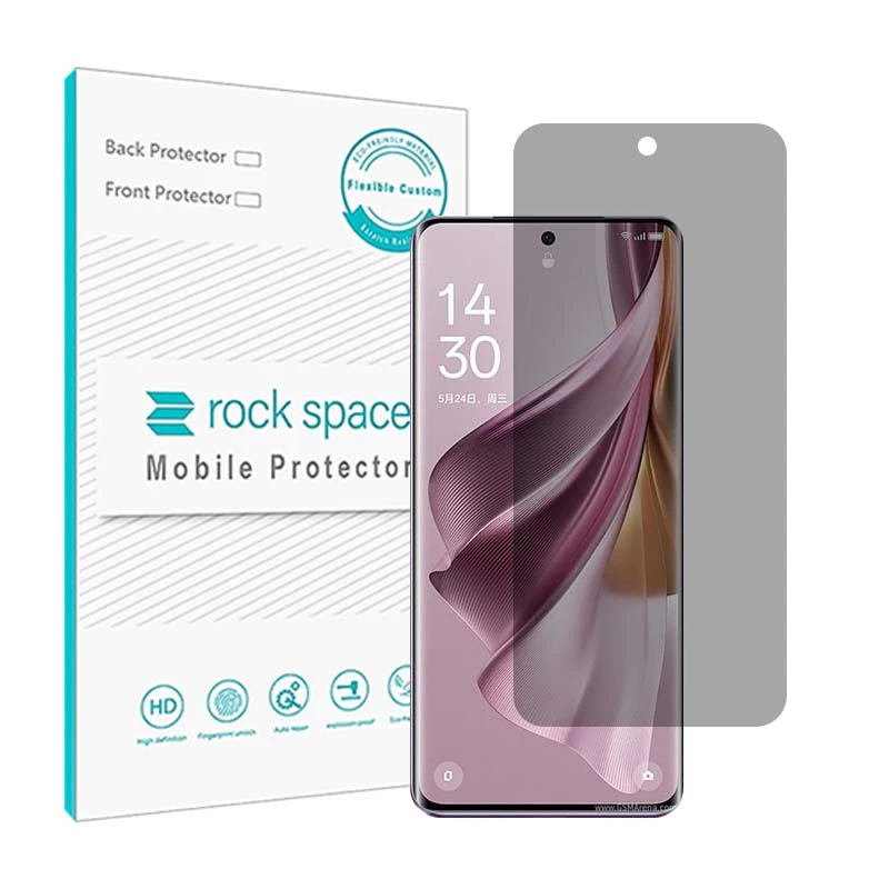 محافظ صفحه نمایش حریم شخصی راک اسپیس مدل HyPRV مناسب برای گوشی موبایل اوپو Reno10 pro plus