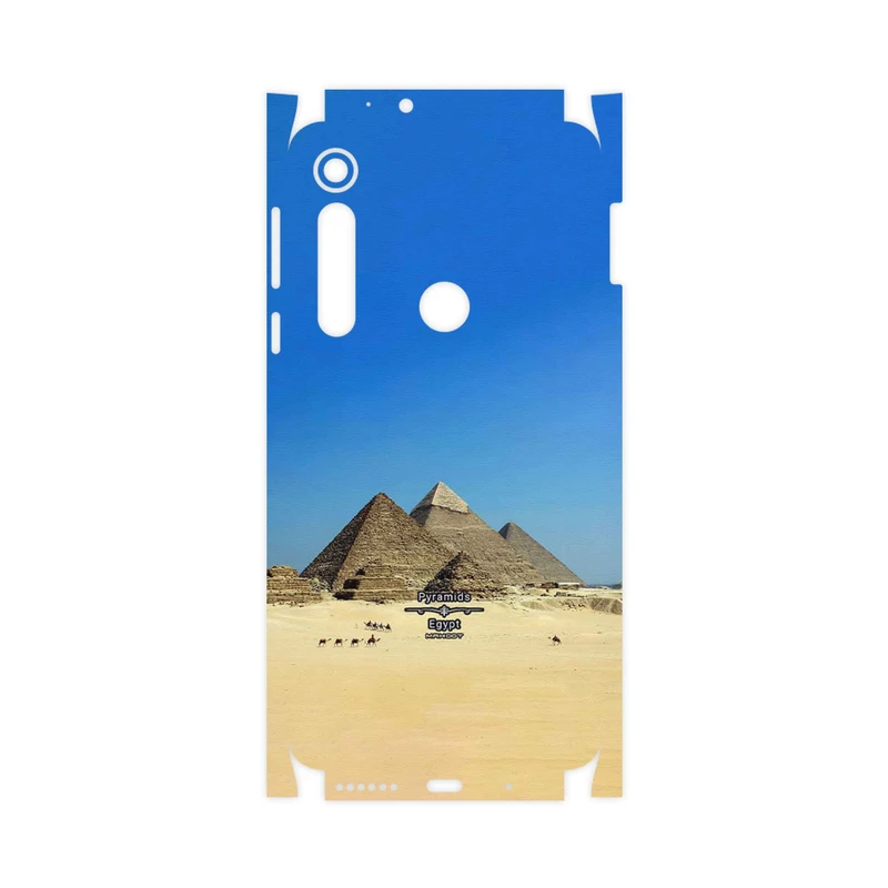 برچسب پوششی ماهوت مدل Pyramids of Egypt-FullSkin مناسب برای گوشی موبایل موتورولا One Macro
