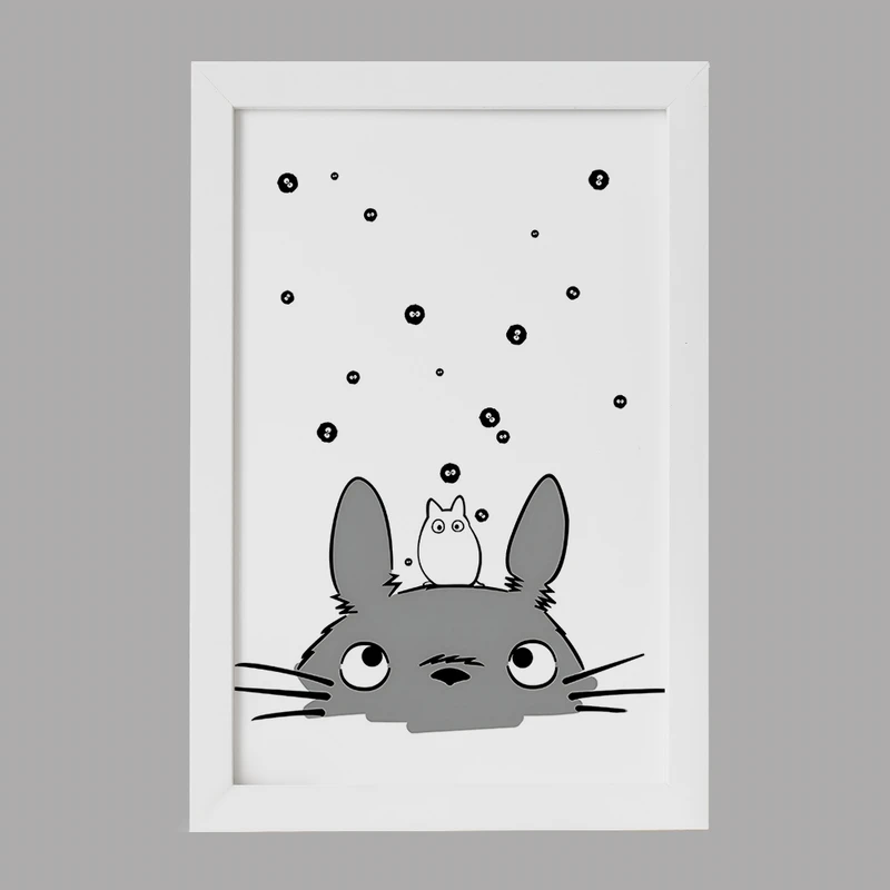 تابلو خندالو مدل انیمه توتورو (Totoro) کد F3471