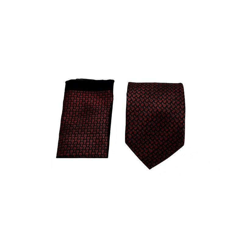 ست کراوات و دستمال جیب مردانه آریوان مدل LR7704