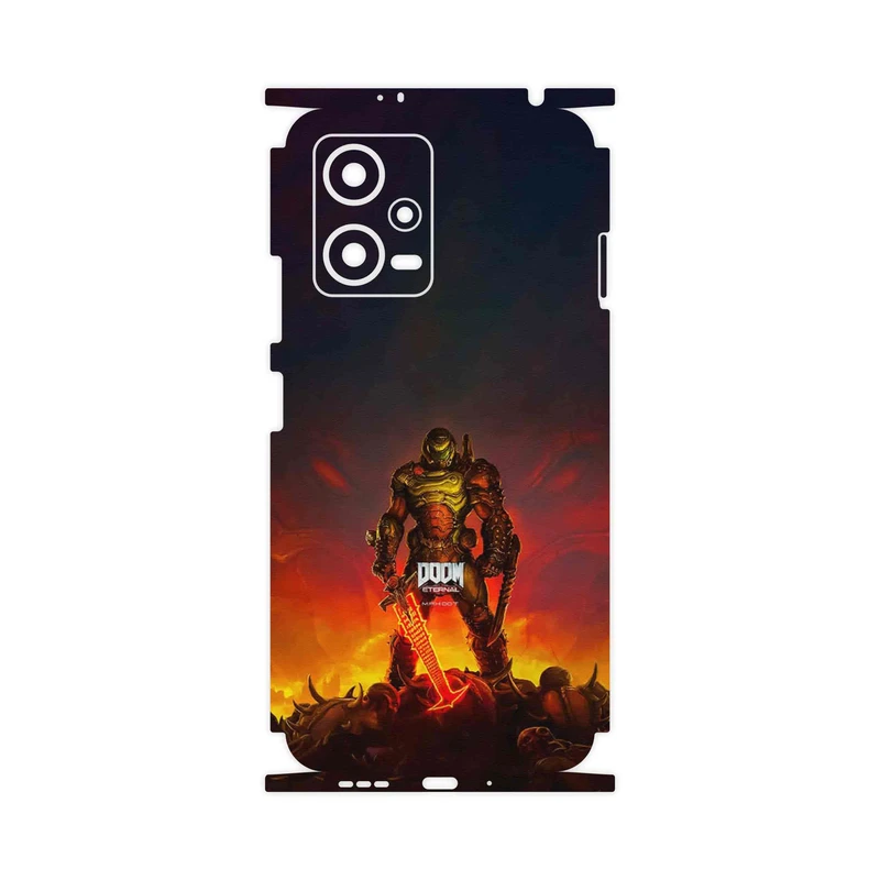 برچسب پوششی ماهوت مدل DOOM Game Series-FullSkin مناسب برای گوشی موبایل شیائومی Redmi Note 12 5G