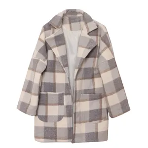 پالتو زنانه مدل چهارخانه