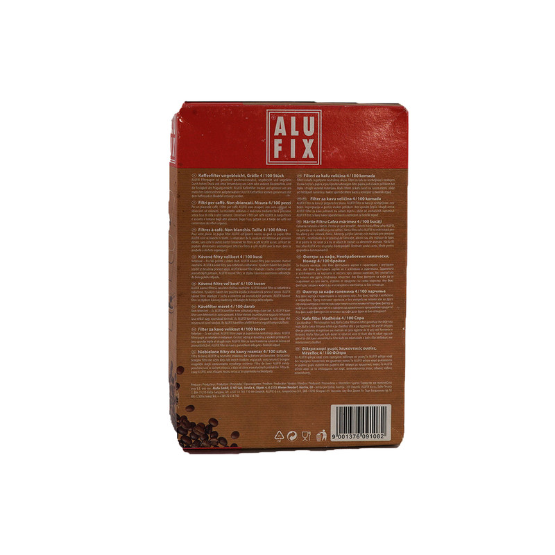 فیلتر کاغذی قهوه آلو فیکس کد 100بسته 100 عددی