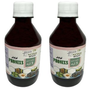 عرق 6 گیاه پروستات تیزنوش - 500 میلی لیتر بسته 2 عددی