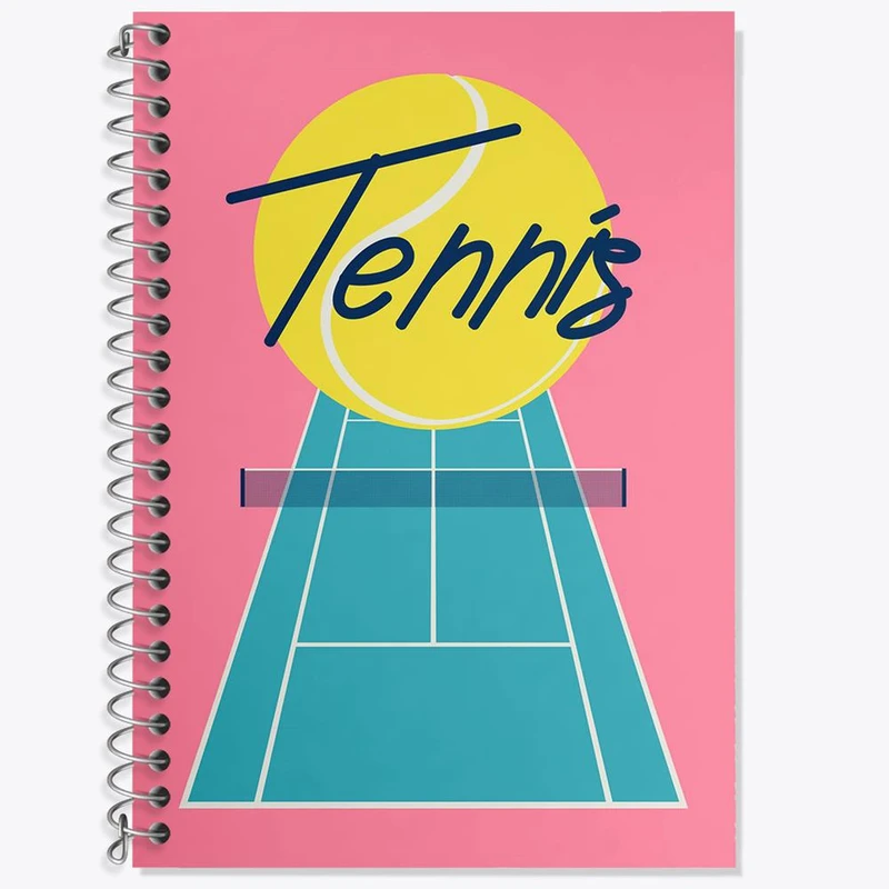 دفتر لغت 50 برگ خندالو مدل تنیس Tennis کد 26613