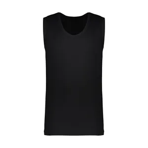زیرپوش بدون آستین مردانه جناب مدل top CLASSIC FIT رنگ مشکی