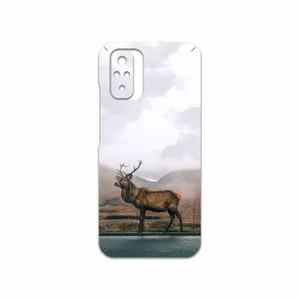 MAHOOT Horned-Deer Cover Sticker for Xiaomi Redmi Note 10