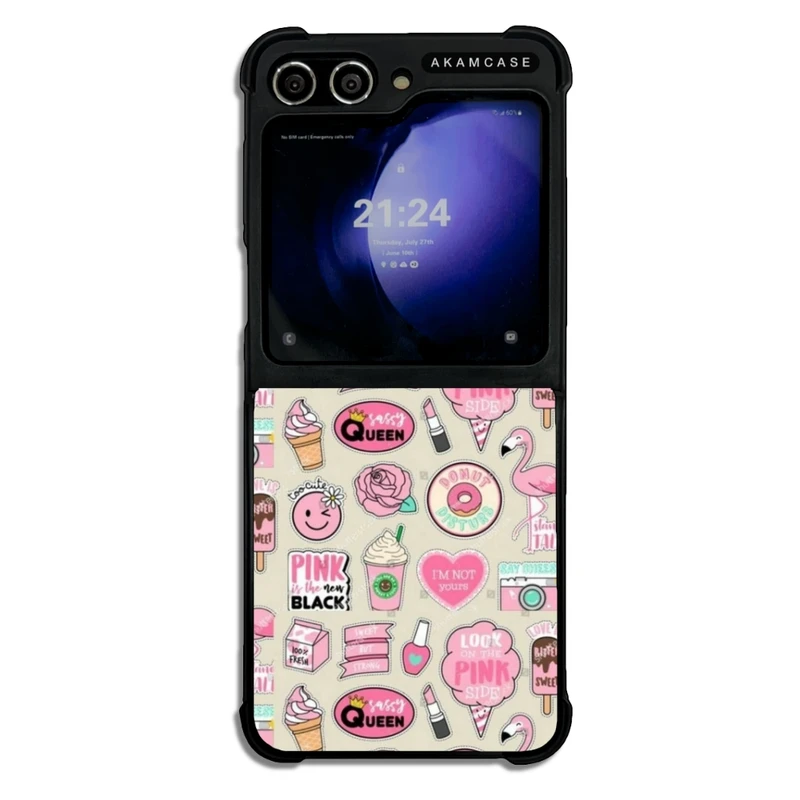 کاور آکام مدل AMCWSGZFLIP5-UNICORN3 مناسب برای گوشی موبایل سامسونگ Galaxy Z Flip 5