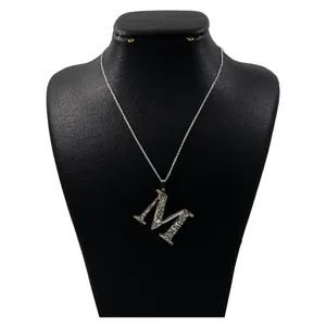 گردنبند نقره زنانه دلی جم طرح  M کد D 674