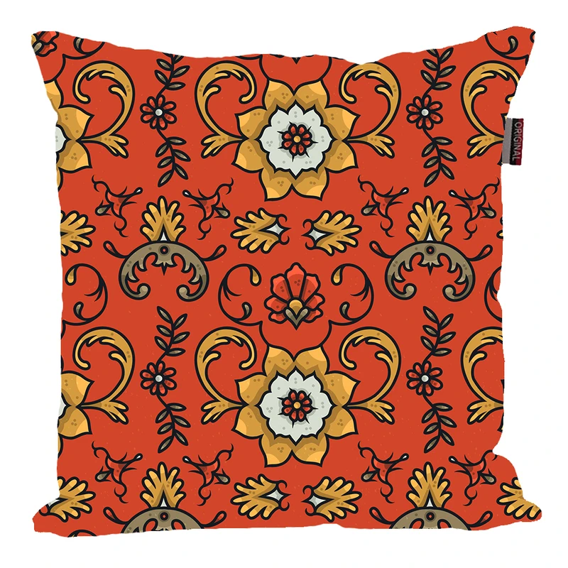 کوسن پاد آفرین مدل سنتی طرح فرش ایرانی کد PK40811