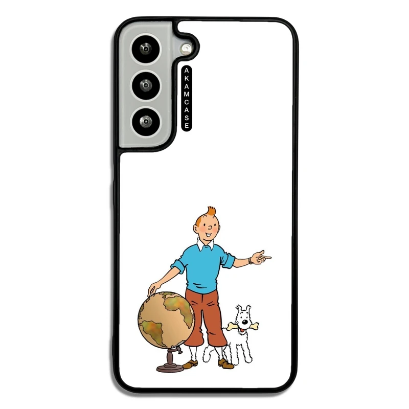 کاور آکام مدل AMC-WSGS22-TINTIN-14 مناسب برای گوشی موبایل سامسونگ Galaxy S22