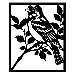 شابلون مدل پرنده کد SP9351