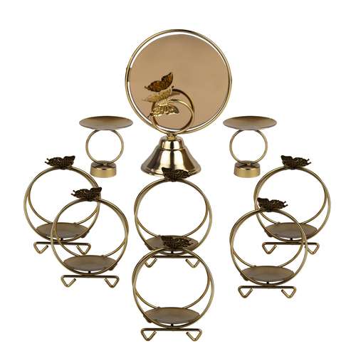 هفت سین مدل فلزی مجموعه 9 عددی 