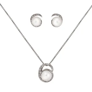 نیم ست طلا 18 عیار زنانه جواهری سون مدل 3327