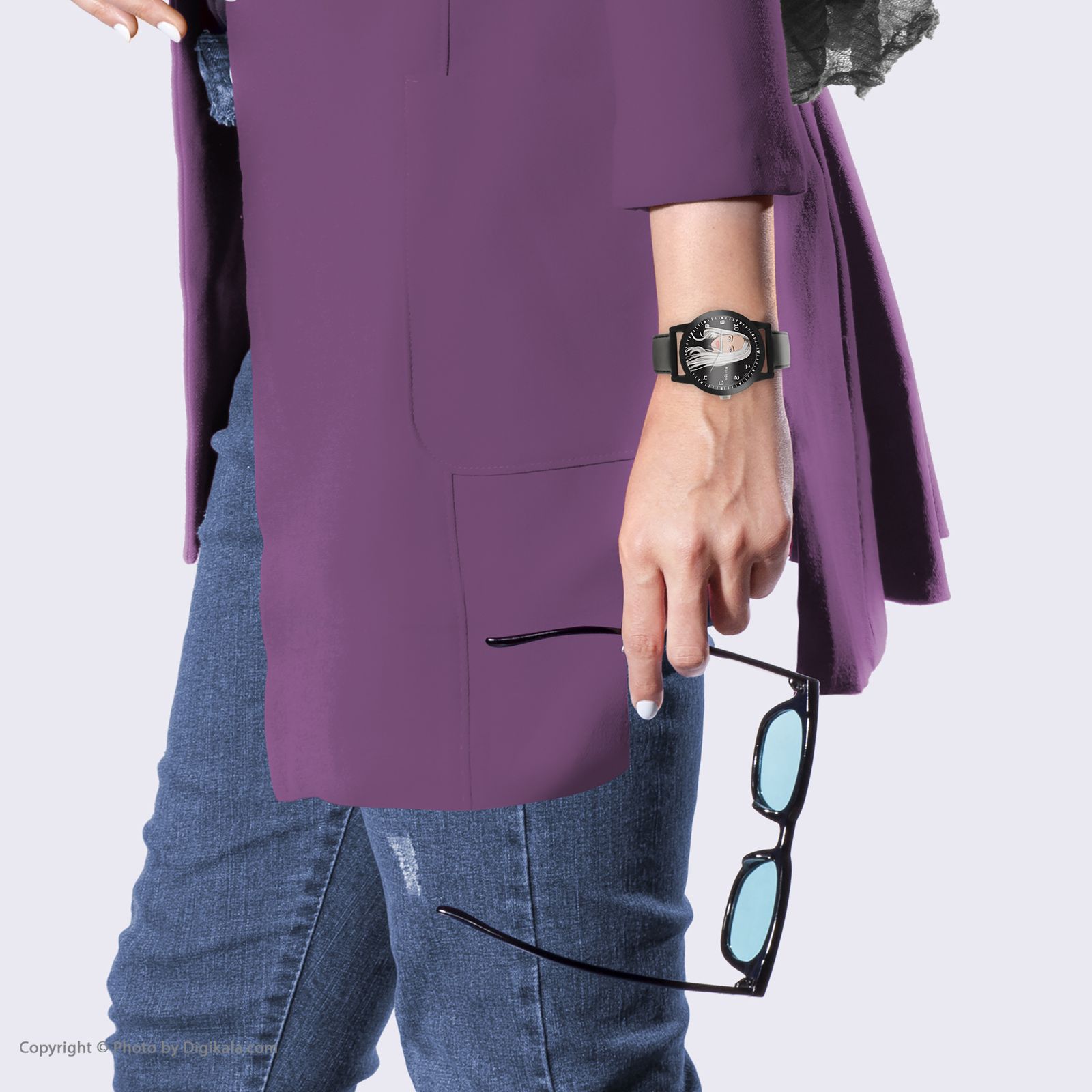 ساعت مچی عقربه ای ناکسیگو طرح بیلی آیلیش کد LF4268 -  - 2