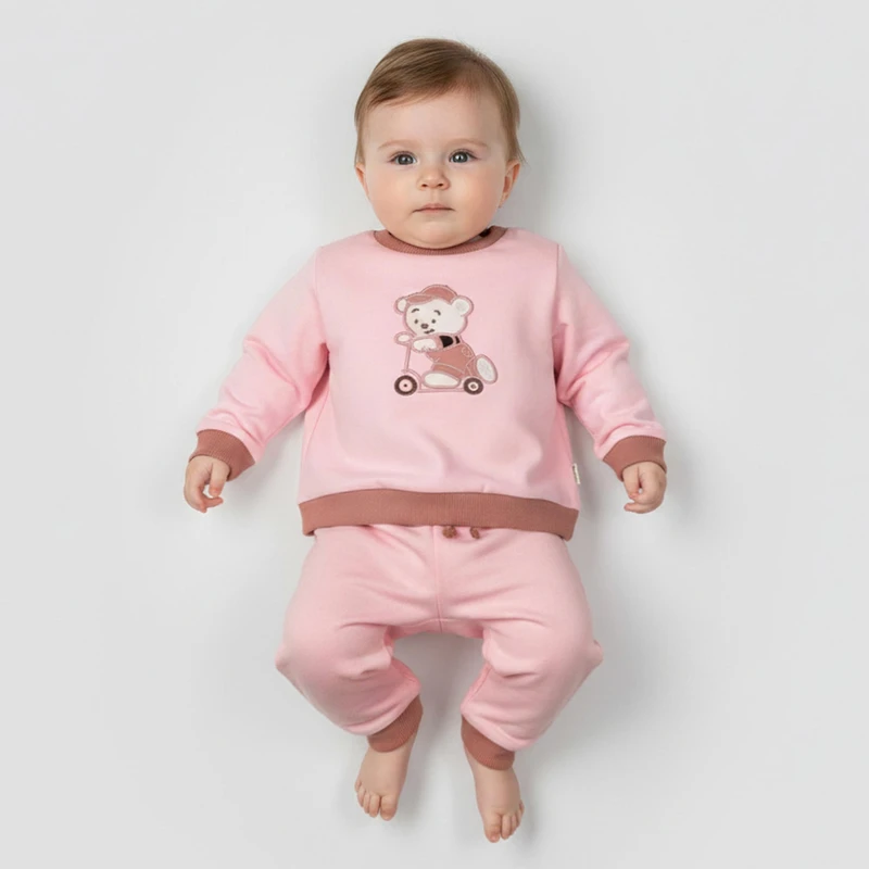 ست سویشرت آستین بلند  و شلوار راحتی دخترانه مادر مدل Bani