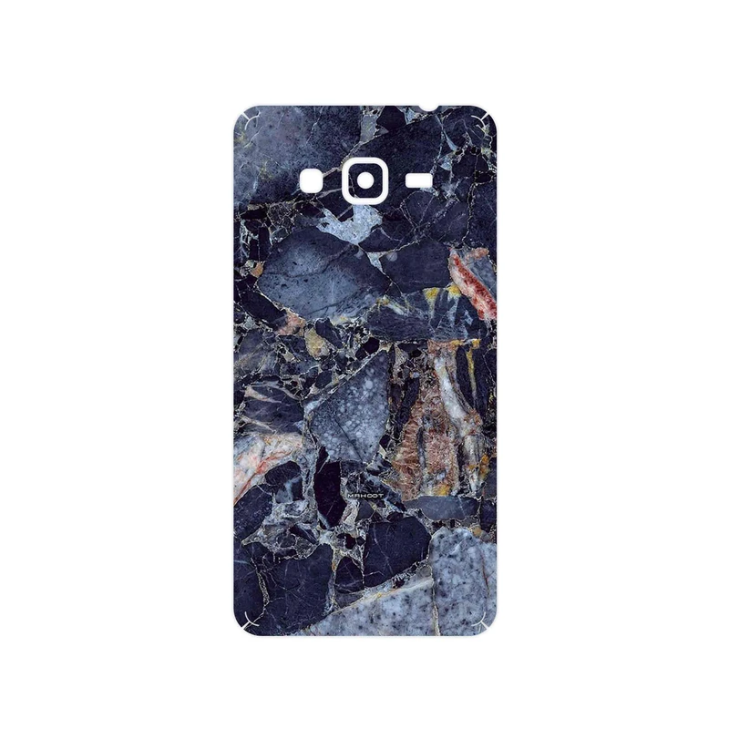 برچسب پوششی ماهوت مدل Broken black marble مناسب برای گوشی موبایل سامسونگ Galaxy Grand Prime