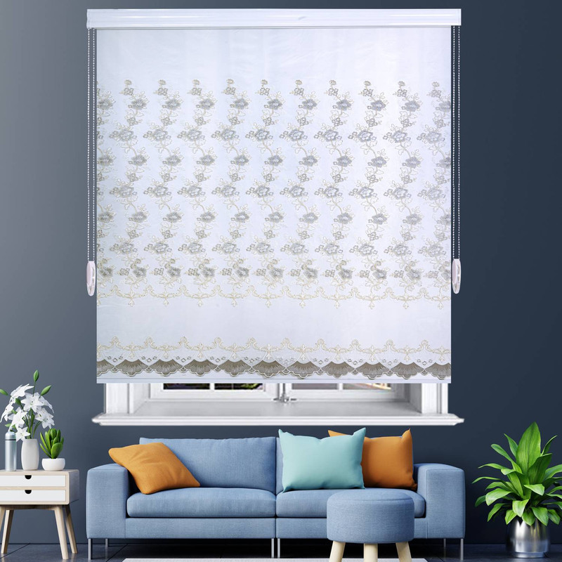 پرده زبرا زیو مدل لیانا سایز 280×300 سانتی متر