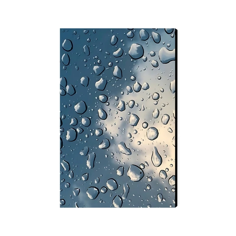 تابلو شاسی عرش مدل فانتزی منظره بارانی کد As4372