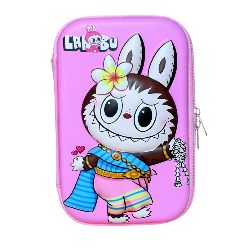 جامدادی مدل لبوبو برجسته کد 0017