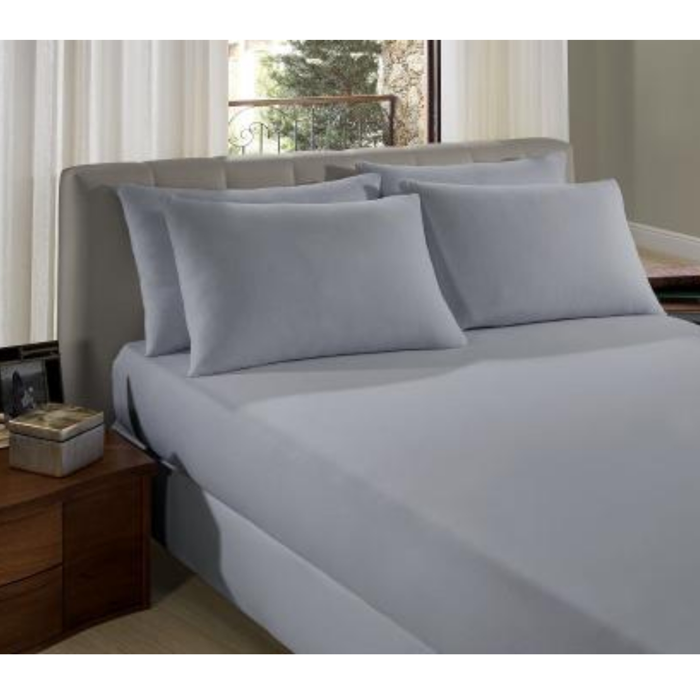 ملحفه الیزاسوینگ مدل کشدار دو نفره سایز 180x200 سانتی متر