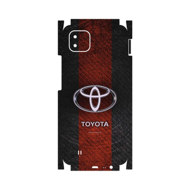 برچسب پوششی ماهوت مدل TOYOTA-Logo-FullSkin مناسب برای گوشی موبایل ریلمی C11 2021