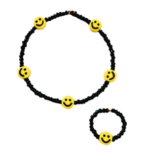 نیم ست دخترانه مدل منجق Smile 02