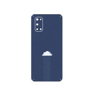 MAHOOT Minimal Data Cloud Cover Sticker for Realme 7 5G