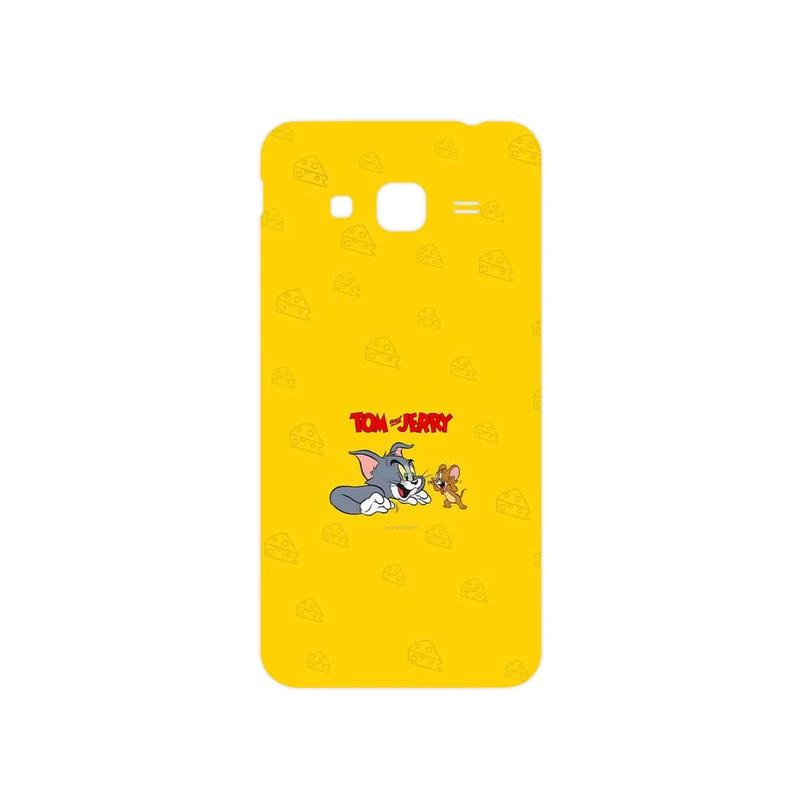 برچسب پوششی ماهوت مدل Tom and Jerry مناسب برای گوشی موبایل سامسونگ Galaxy J3 2016