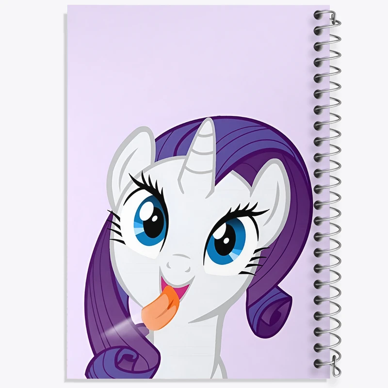 دفتر شطرنجی 50 برگ خندالو طرح رریتی پونی کد N3284