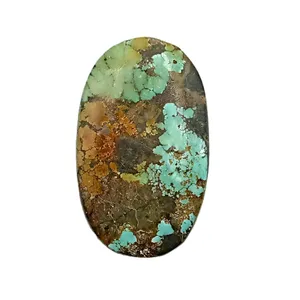 سنگ فیروزه نیشابور مدل بیضی کد NG2115