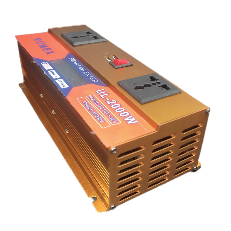 اینورتر هوشمند رومکس مدل 12/24 ظرفیت 2000 وات اینورتر هوشمند رومکس مدل 12/24 ظرفیت 2000 وات