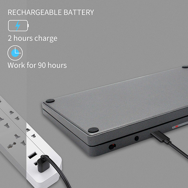 کیبورد بلوتوثی ریووگی مدل FK328 3