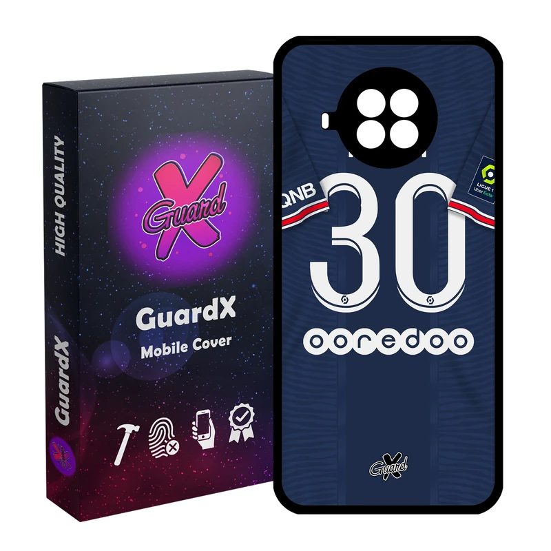 کاور گارد ایکس طرح Messi مدل Glass50356 مناسب برای گوشی موبایل شیائومی Mi 10T Lite / Mi 10I 5G / Redmi NOTE 9 PRO 5G