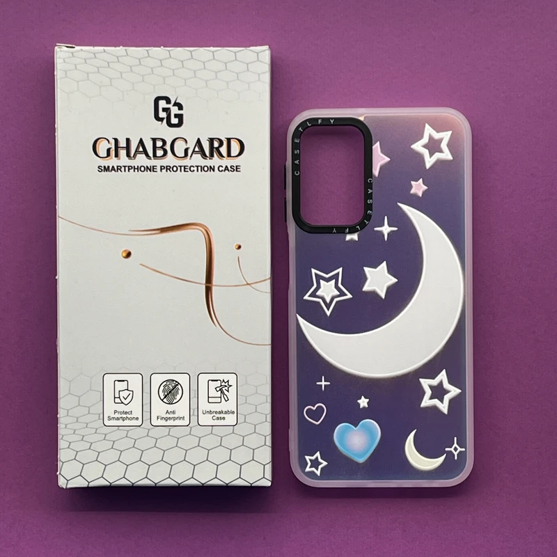 کاور قاب گارد مدل دور ژله ای دخترانه مناسب برای گوشی موبایل سامسونگ  Galaxy A24   