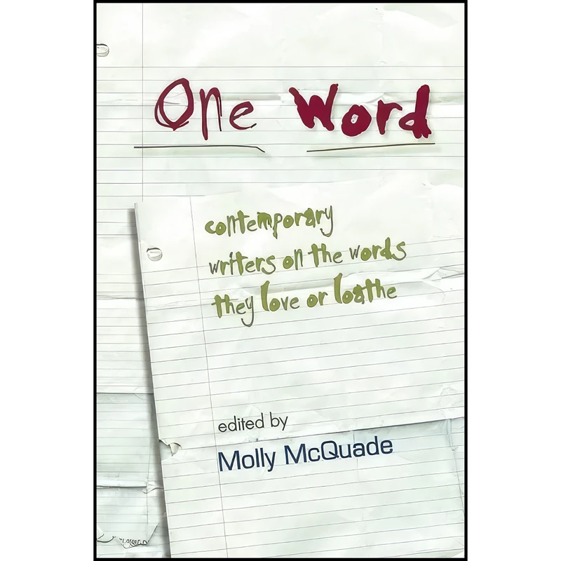 کتاب One Word اثر جمعي از نويسندگان انتشارات Sarabande Books