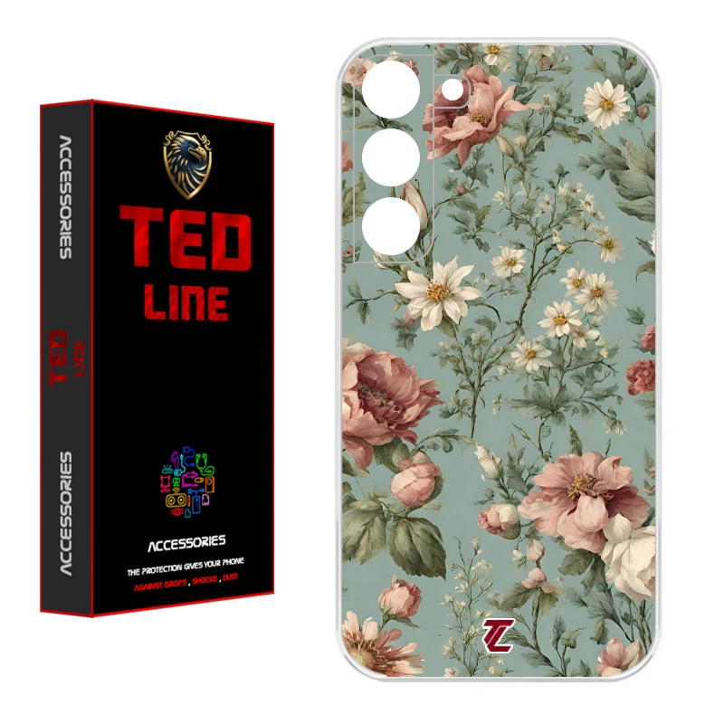 کاور تدلاین طرح گل کد 1152 مناسب برای گوشی موبایل سامسونگ Galaxy S21 FE