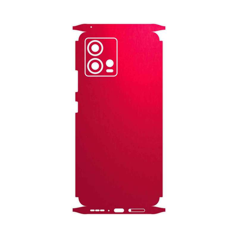 برچسب پوششی ماهوت مدل Matte-Warm-Red-FullSkin مناسب برای گوشی موبایل موتورولا Edge 30 Fusion