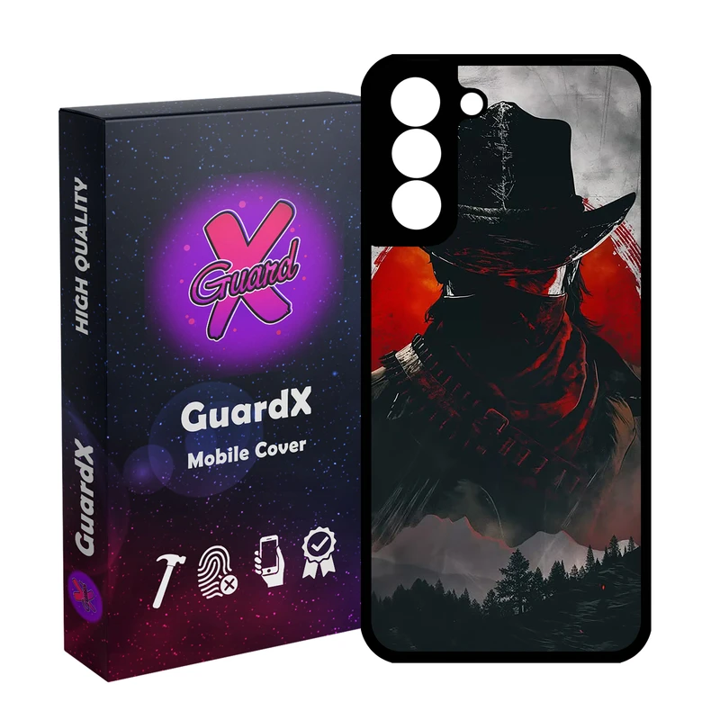 کاور گارد ایکس طرح Red Dead Redemption مدل Glass10733 مناسب برای گوشی موبایل سامسونگ Galaxy S21 FE