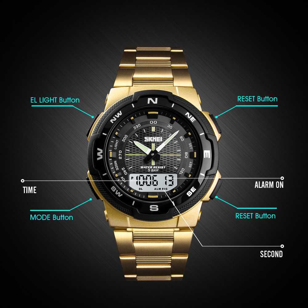 ساعت مچی عقربه‌ای مردانه اسکمی مدل 1370D -  - 2